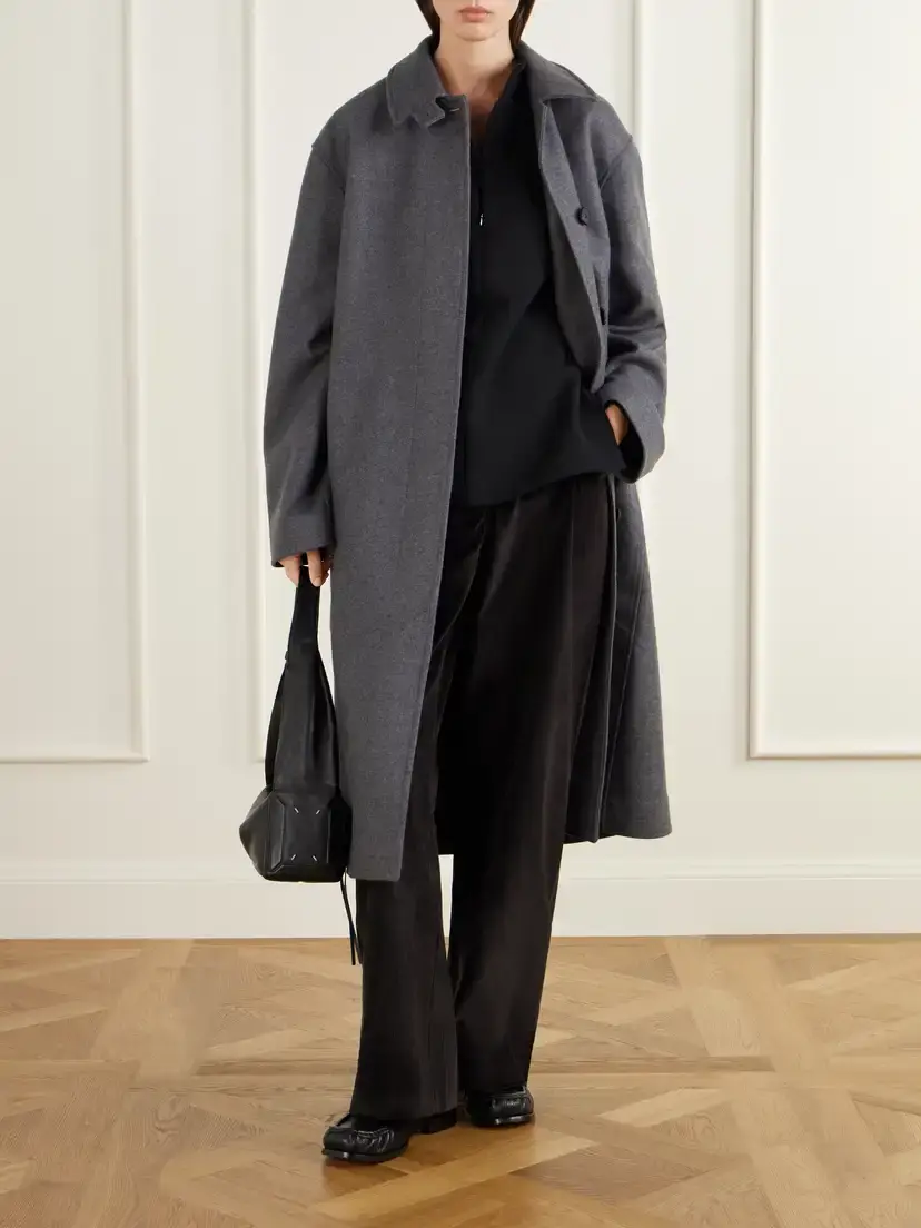 Studio Nicholson Ria Melton Wool-blend Coat | Thumbnail 2