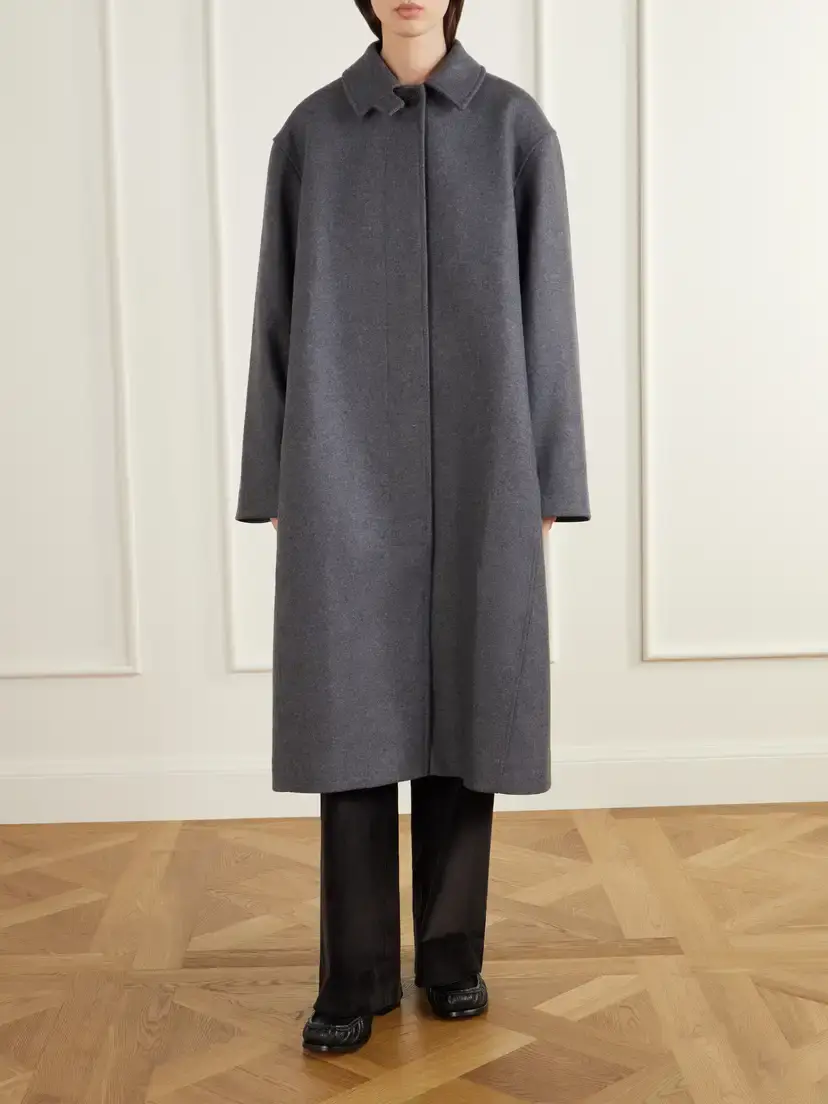 Studio Nicholson Ria Melton Wool-blend Coat | Thumbnail 3