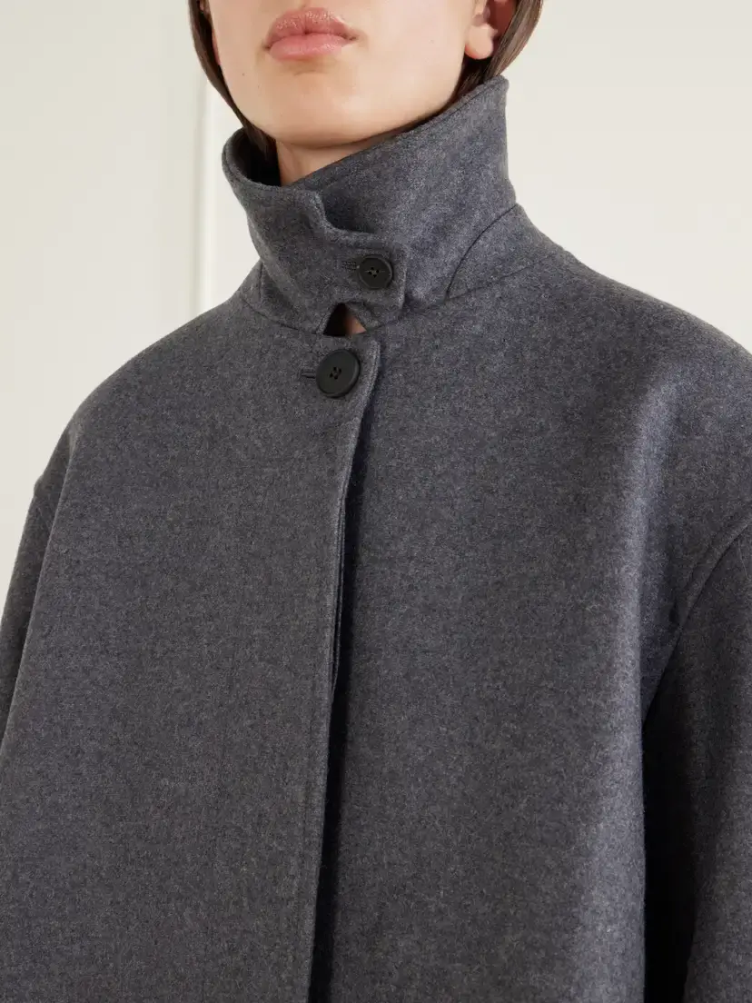 Studio Nicholson Ria Melton Wool-blend Coat | Thumbnail 5