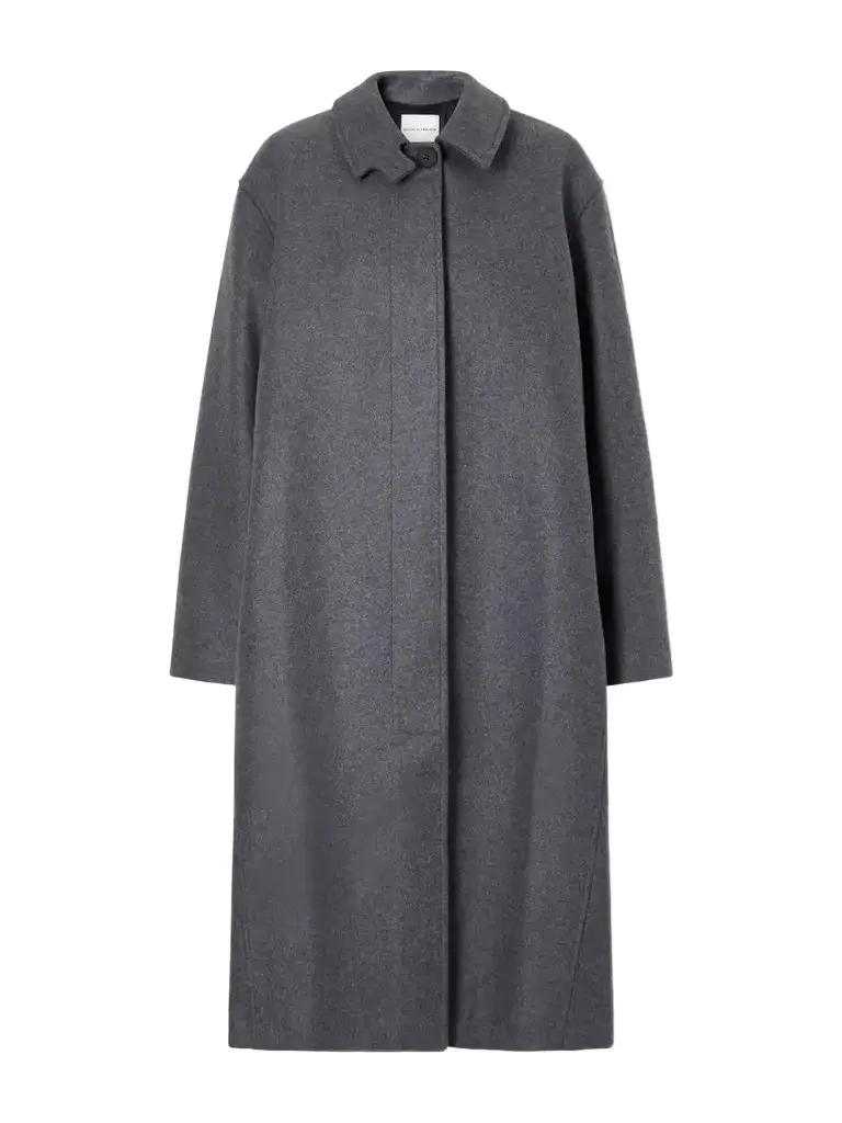 Studio Nicholson Ria Melton Wool-blend Coat
