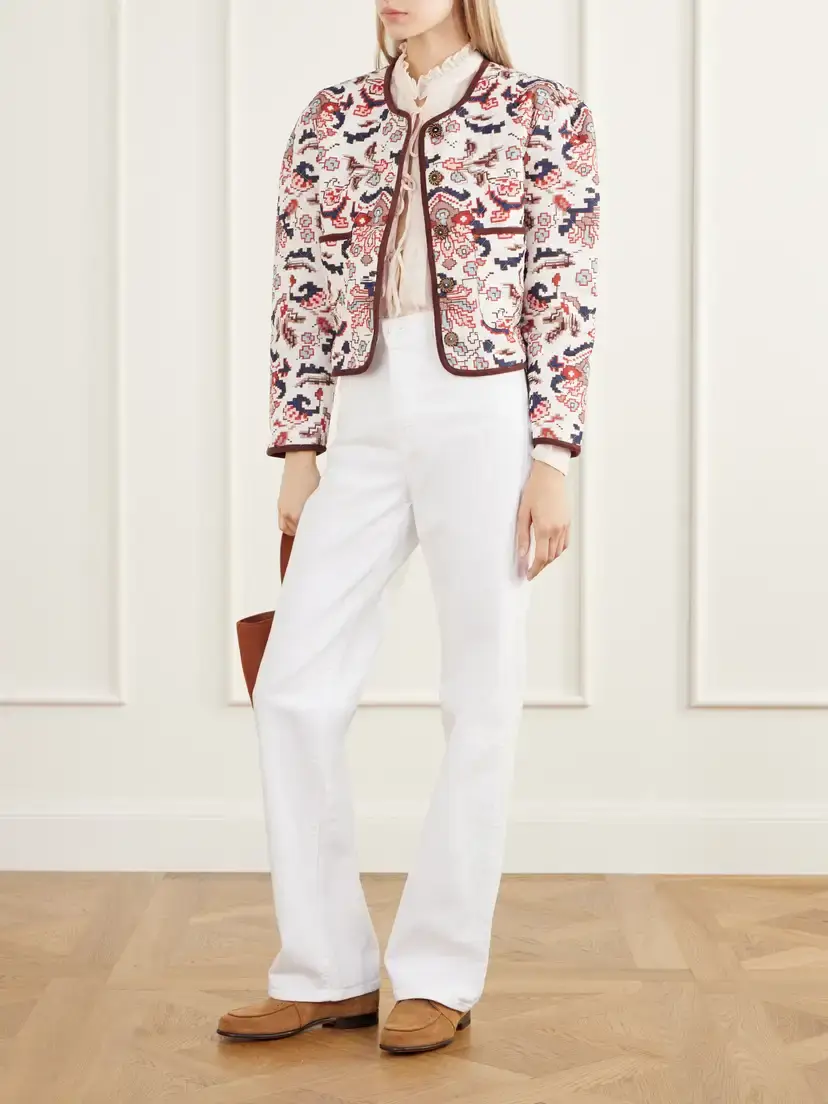 ALIX OF BOHEMIA Dorian Jacquard Cotton-corduroy Jacket | Thumbnail 2 ALIX OF BOHEMIA Dorian Jacquard Cotton-corduroy Jacket | Thumbnail 2
