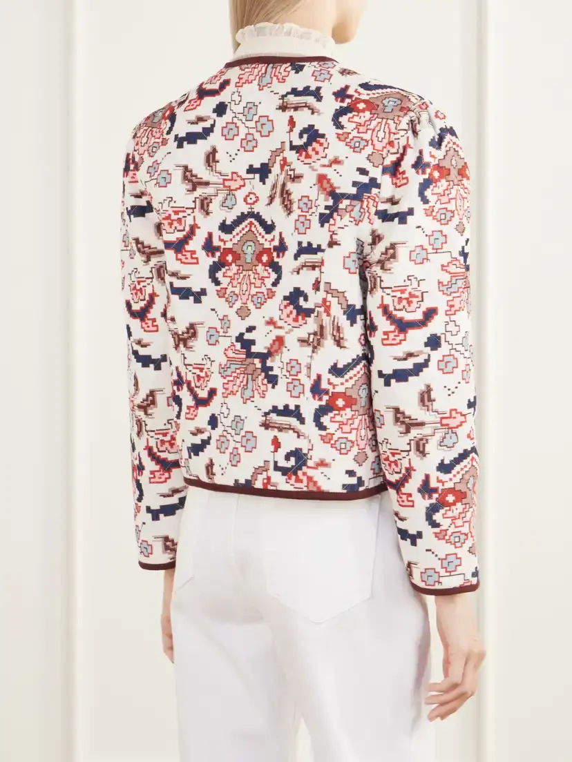 ALIX OF BOHEMIA Dorian Jacquard Cotton-corduroy Jacket | Thumbnail 4 ALIX OF BOHEMIA Dorian Jacquard Cotton-corduroy Jacket | Thumbnail 4