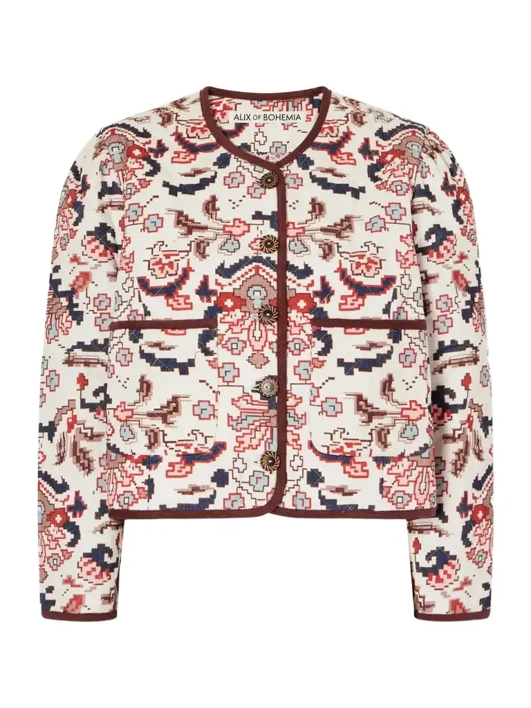 ALIX OF BOHEMIA Dorian Jacquard Cotton-corduroy Jacket