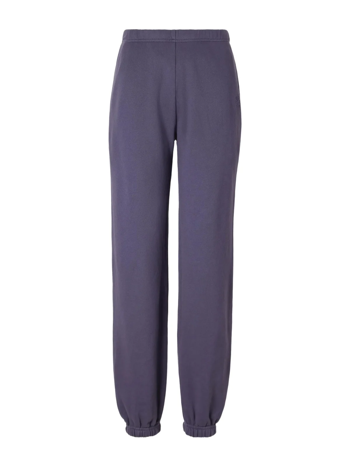 ÉTERNE Logo-embroidered French Cotton And Modal-blend Terry Tapered Track Pants