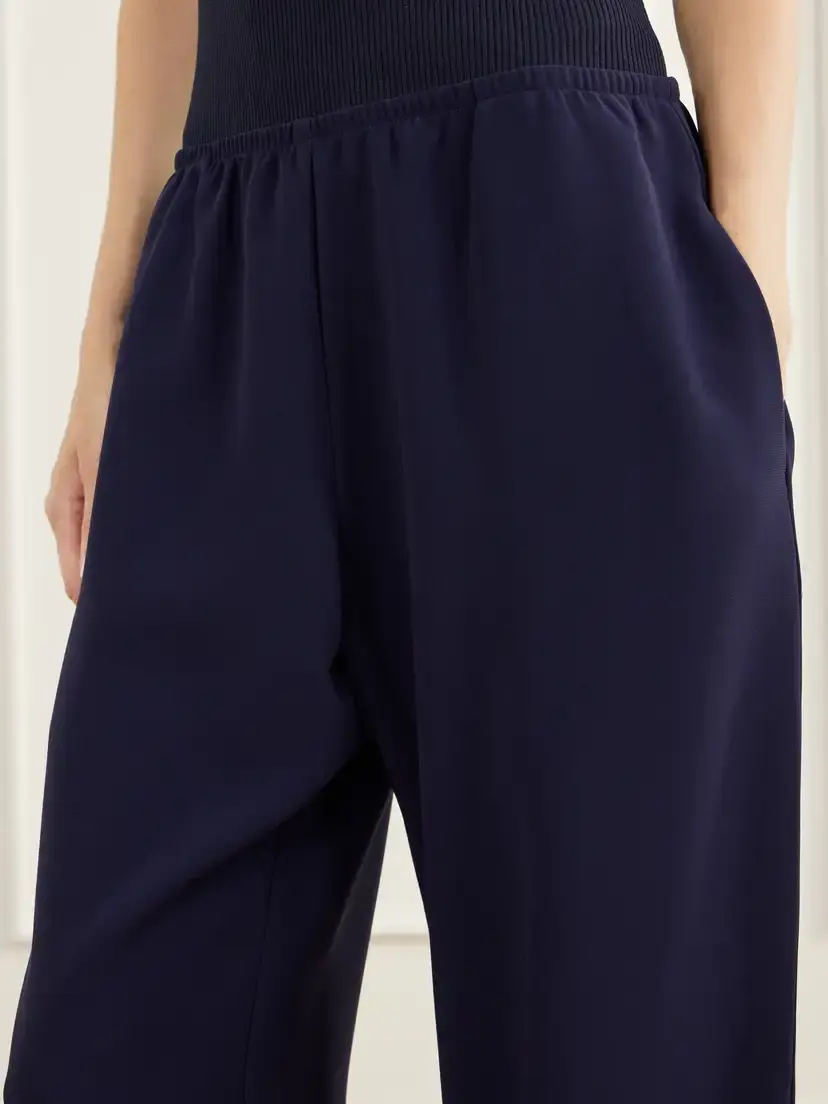 LESET Arielle Crepe Wide-leg Pants | Thumbnail 5 LESET Arielle Crepe Wide-leg Pants | Thumbnail 5