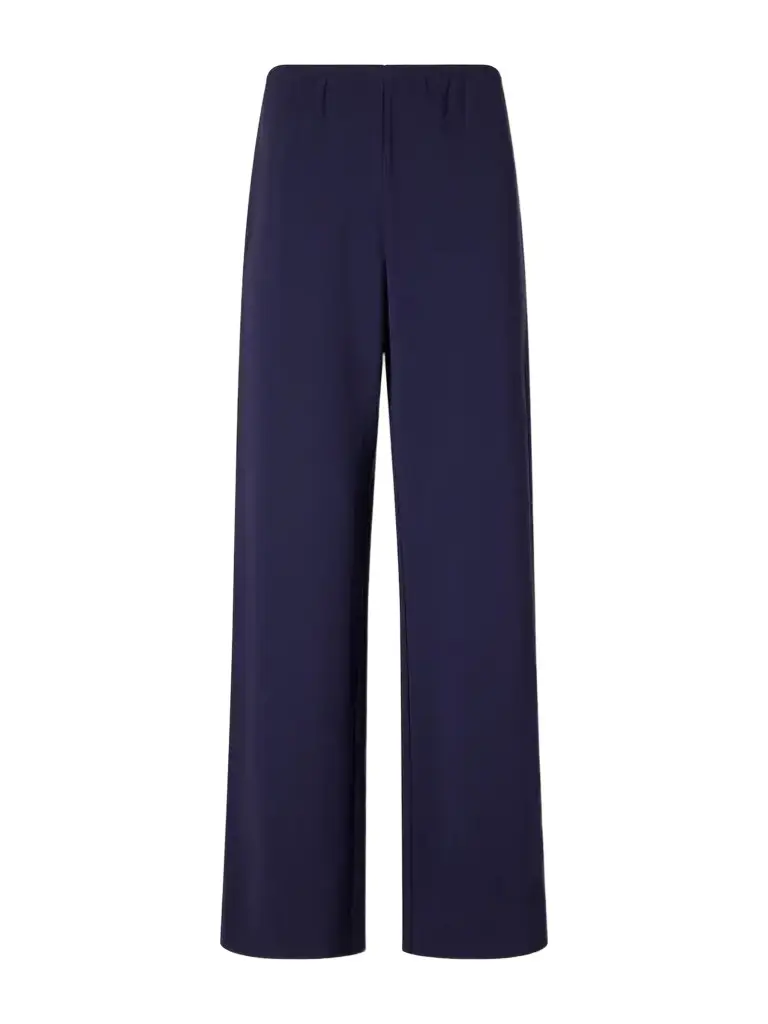 LESET Arielle Crepe Wide-leg Pants