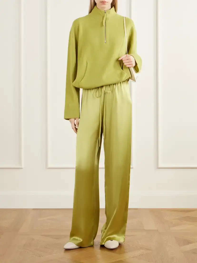 LESET Jesse Drawstring Wool Half-zip Sweatshirt | Thumbnail 2 LESET Jesse Drawstring Wool Half-zip Sweatshirt | Thumbnail 2