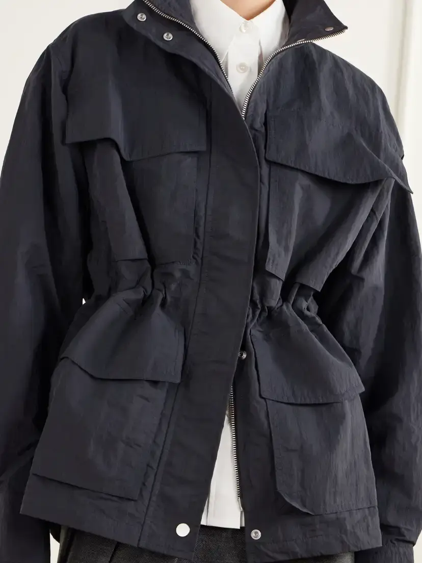 Studio Nicholson Vista Drawstring Shell Jacket | Thumbnail 5 Studio Nicholson Vista Drawstring Shell Jacket | Thumbnail 5