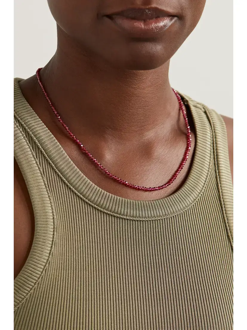 JIA JIA + Net Sustain Birthstone 14-karat Gold Beaded Necklace | Thumbnail 2 JIA JIA + Net Sustain Birthstone 14-karat Gold Beaded Necklace | Thumbnail 2