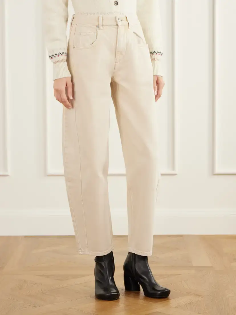 Isabel Marant Oriane Mid-rise Barrel-leg Jeans | Thumbnail 3 Isabel Marant Oriane Mid-rise Barrel-leg Jeans | Thumbnail 3