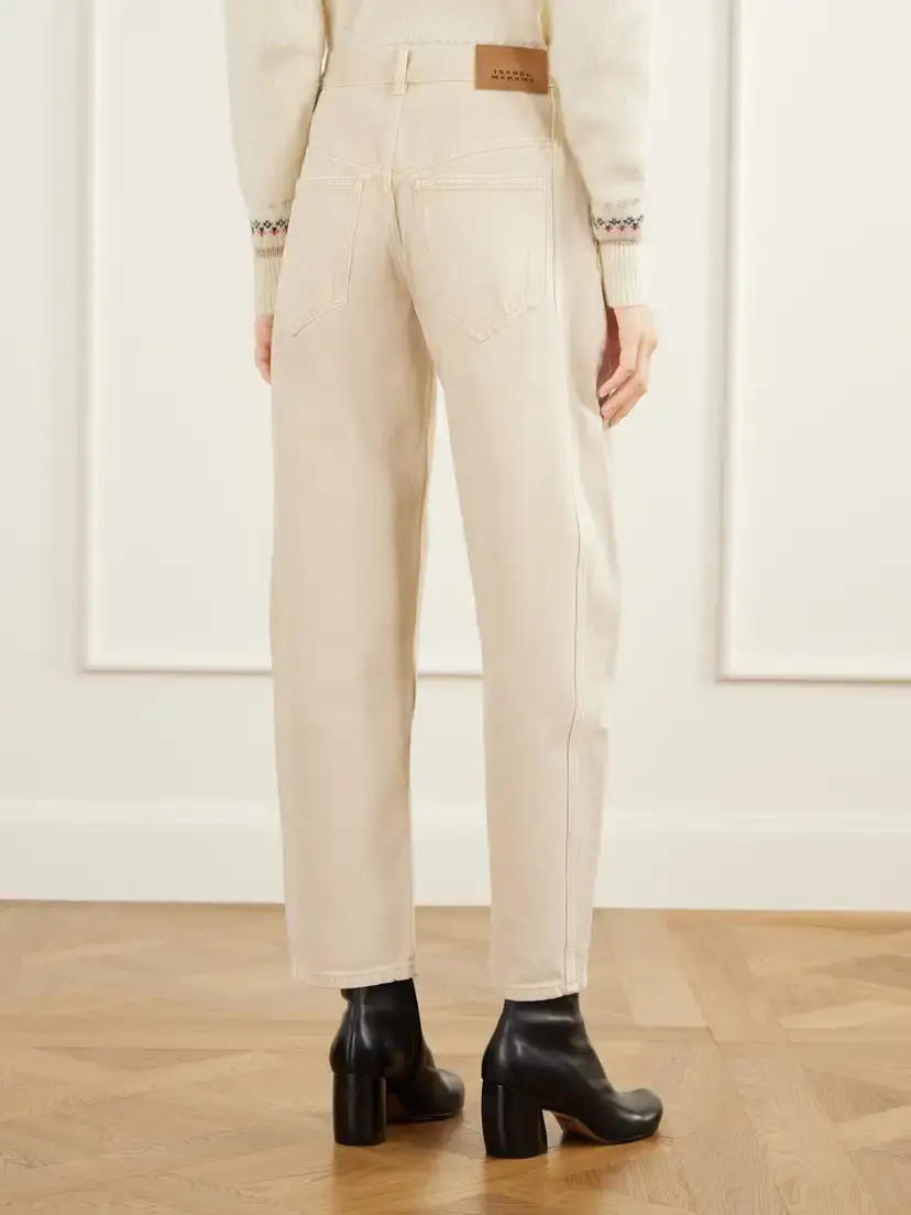 Isabel Marant Oriane Mid-rise Barrel-leg Jeans | Thumbnail 4 Isabel Marant Oriane Mid-rise Barrel-leg Jeans | Thumbnail 4