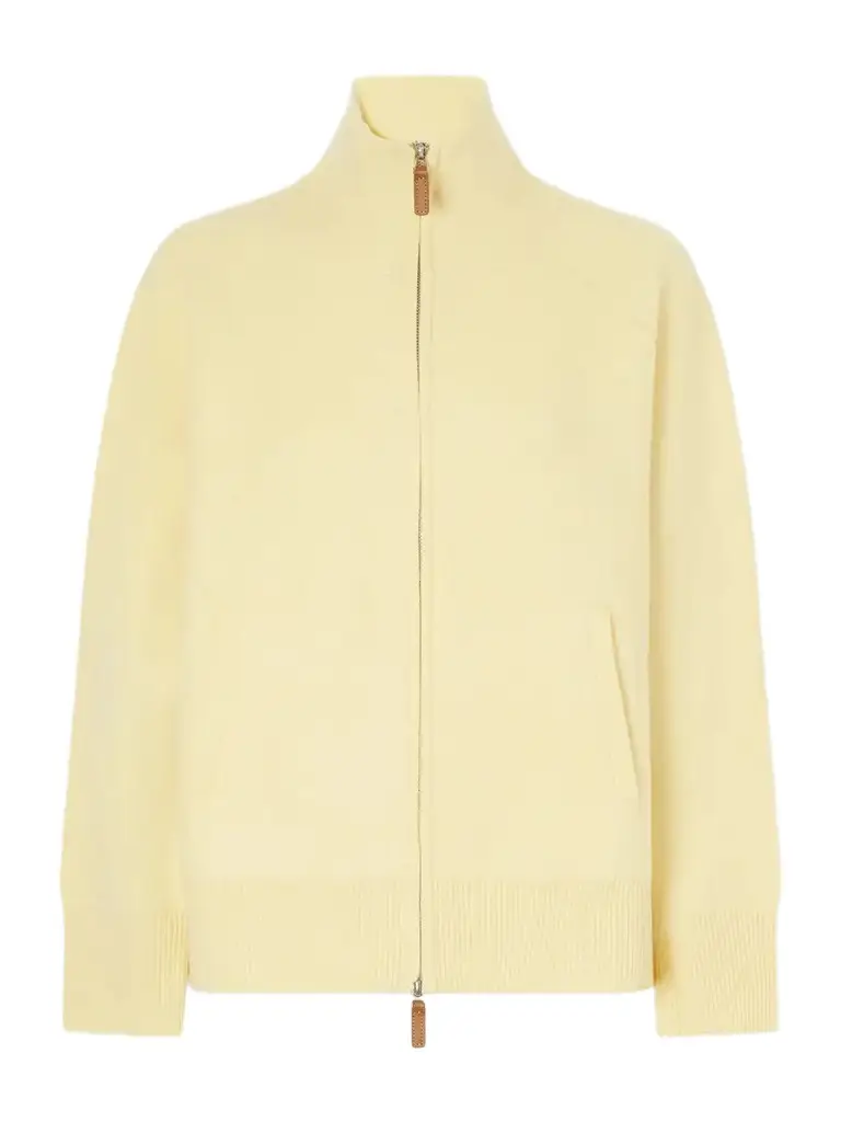 Guest In Residence Rib-trimmed Felted Wool And Cashmere-blend Jacket