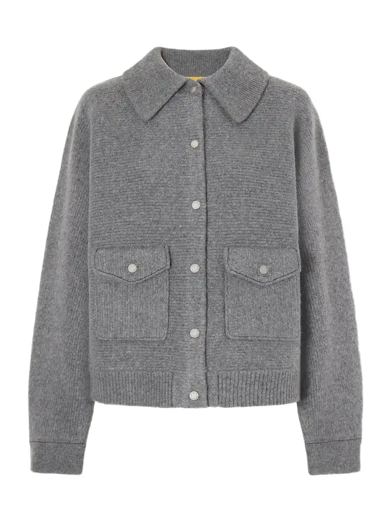 Rib-knitted Felted Wool And Cashmere-blend Jacket Rib-knitted Felted Wool And Cashmere-blend Jacket