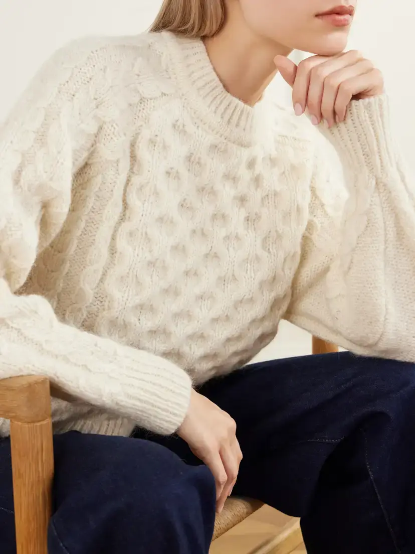SKALL Lennox Cable-knit Wool Sweater | Thumbnail 5 SKALL Lennox Cable-knit Wool Sweater | Thumbnail 5