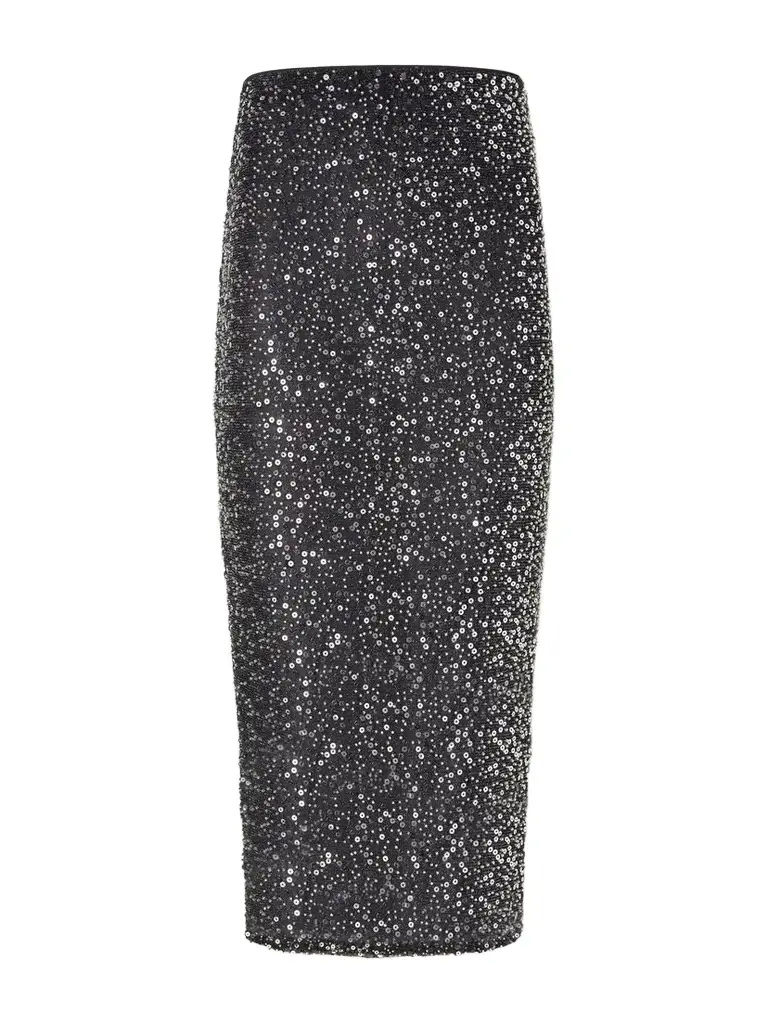Marant Étoile Nejany Sequin-embellished Tulle Midi Skirt