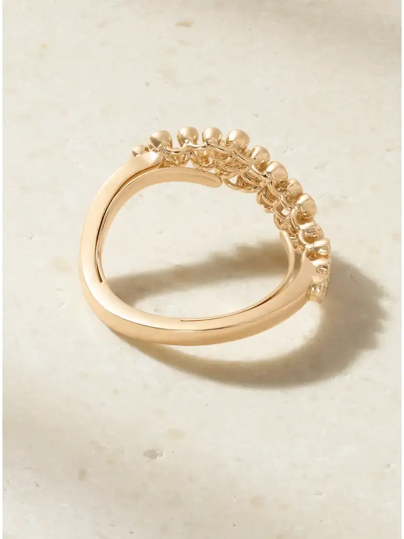 Ananya Floating 18-karat Rose Gold Diamond Ring | Thumbnail 3 Ananya Floating 18-karat Rose Gold Diamond Ring | Thumbnail 3