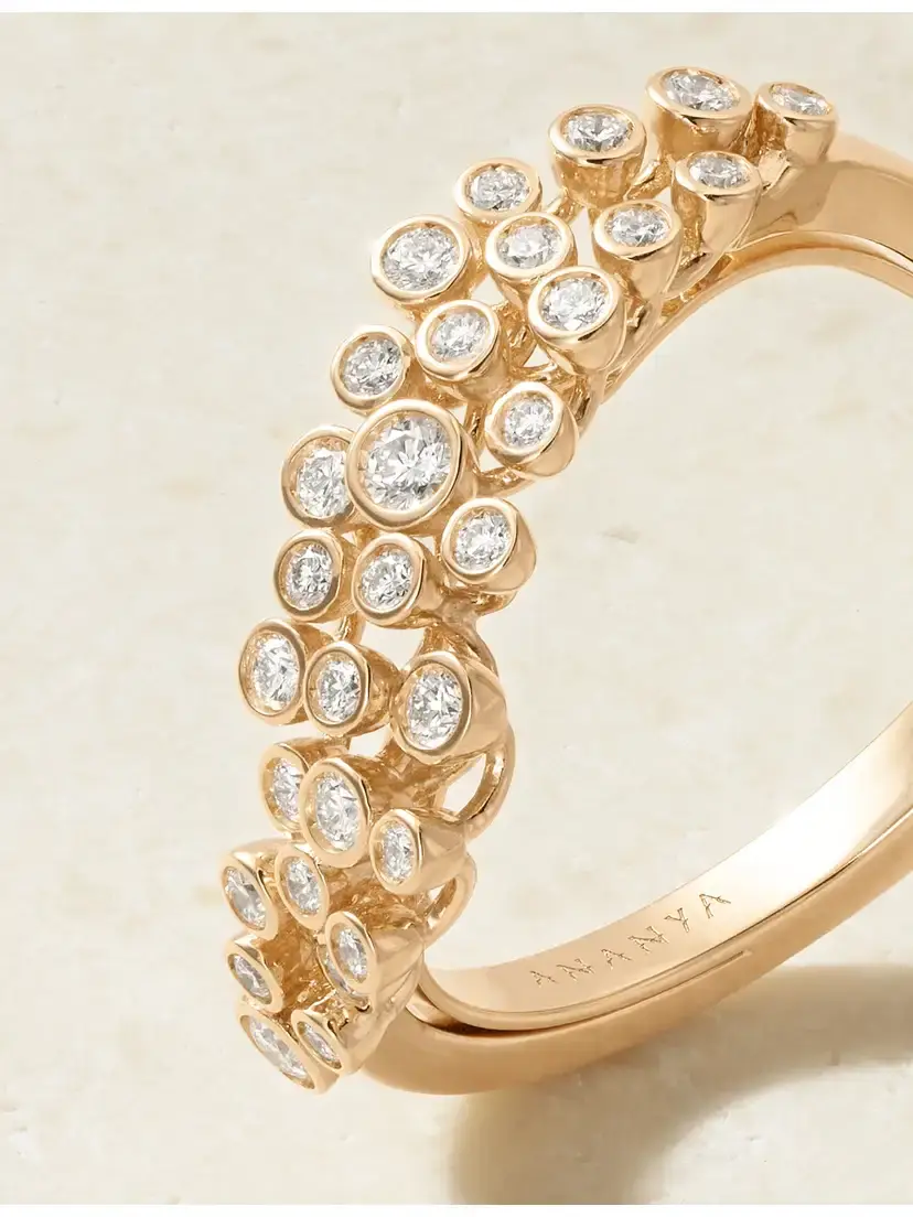 Ananya Floating 18-karat Rose Gold Diamond Ring | Thumbnail 4 Ananya Floating 18-karat Rose Gold Diamond Ring | Thumbnail 4