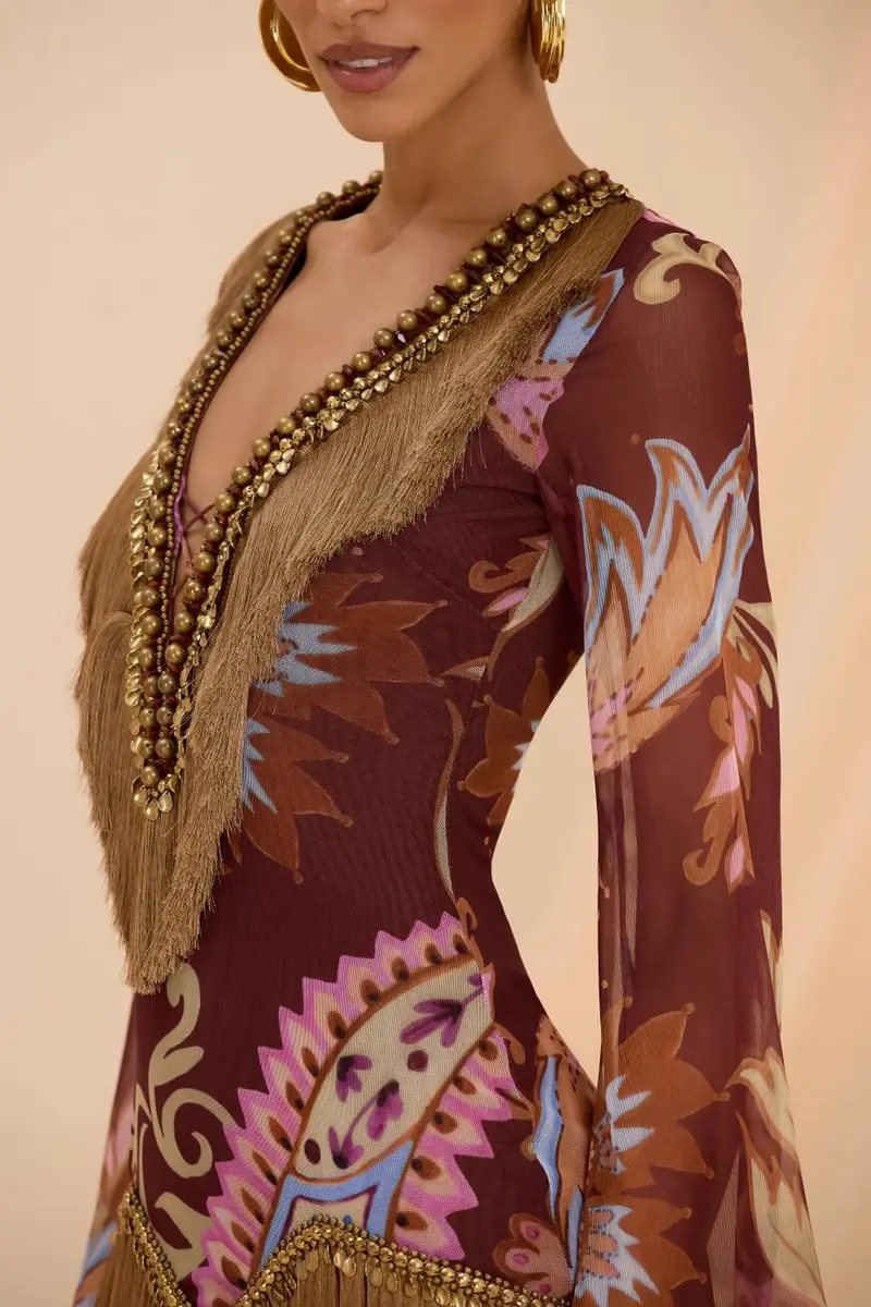 PatBo BOHO MINI DRESS | Thumbnail 3