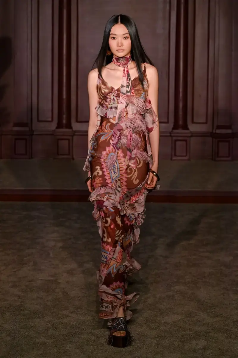 PatBo BOHO SLIM-FIT GOWN | Thumbnail 2
