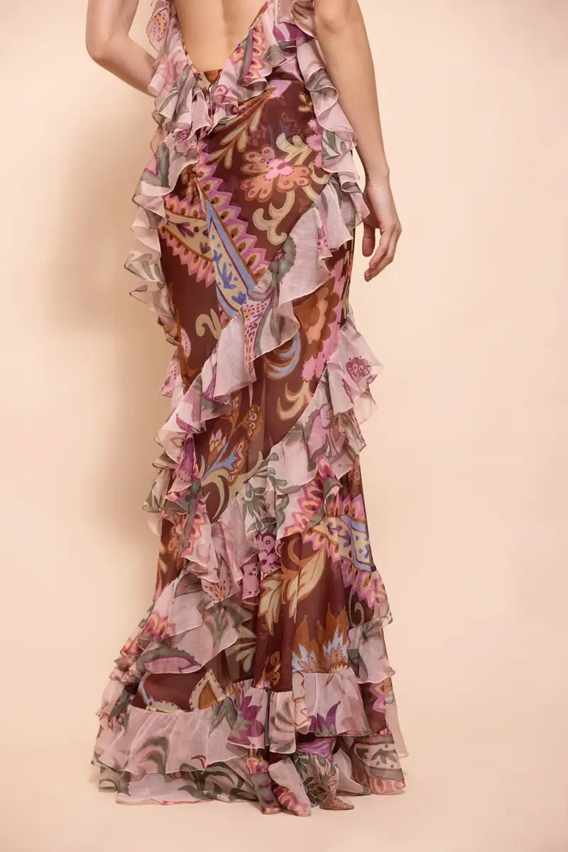 PatBo BOHO SLIM-FIT GOWN | Thumbnail 4