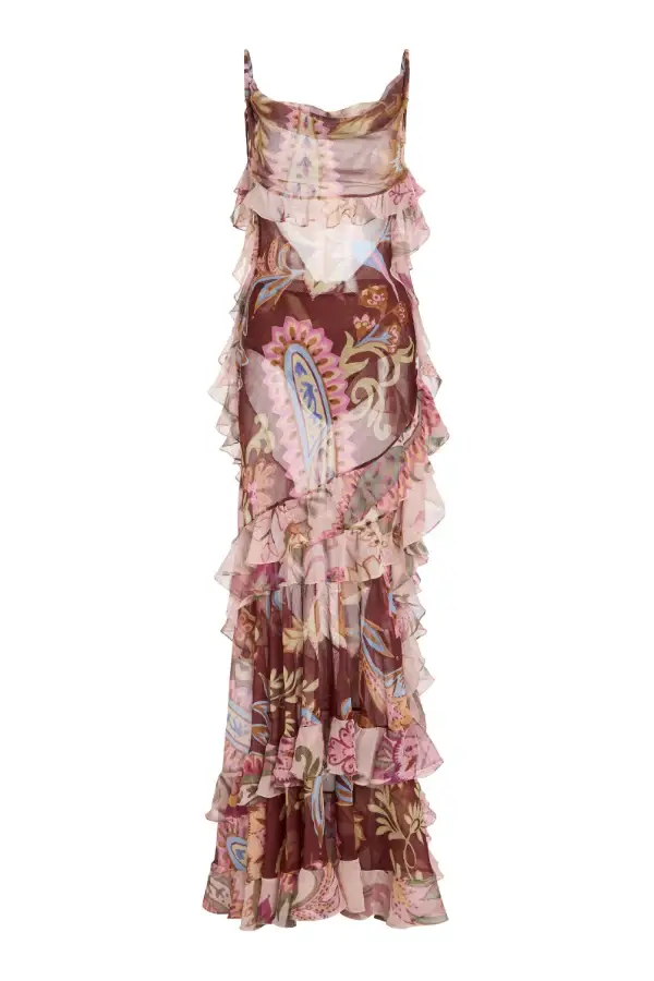 PatBo BOHO SLIM-FIT GOWN | Thumbnail 6
