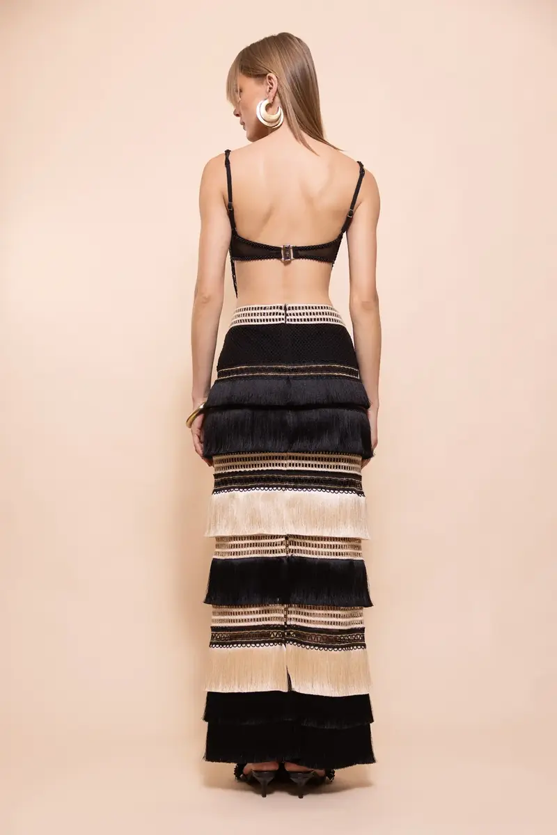 PatBo RITA FRINGE MIDI SKIRT | Thumbnail 4 PatBo RITA FRINGE MIDI SKIRT | Thumbnail 4