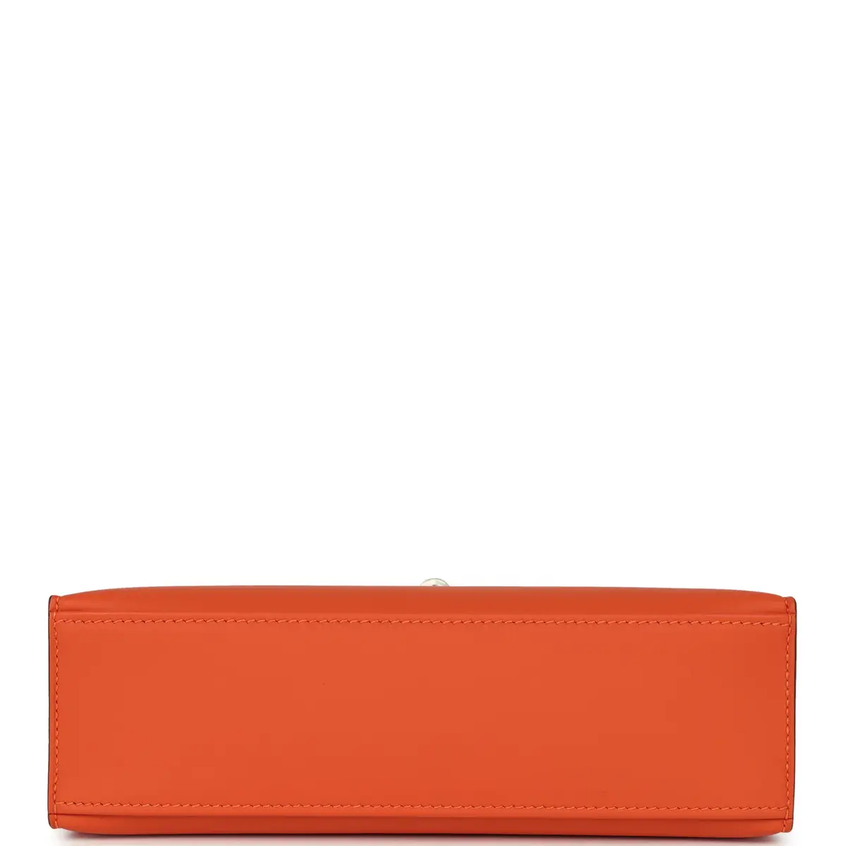 HERMÈS Hermes Kelly Pochette Tangerine Swift Palladium Hardware | Thumbnail 6 HERMÈS Hermes Kelly Pochette Tangerine Swift Palladium Hardware | Thumbnail 6