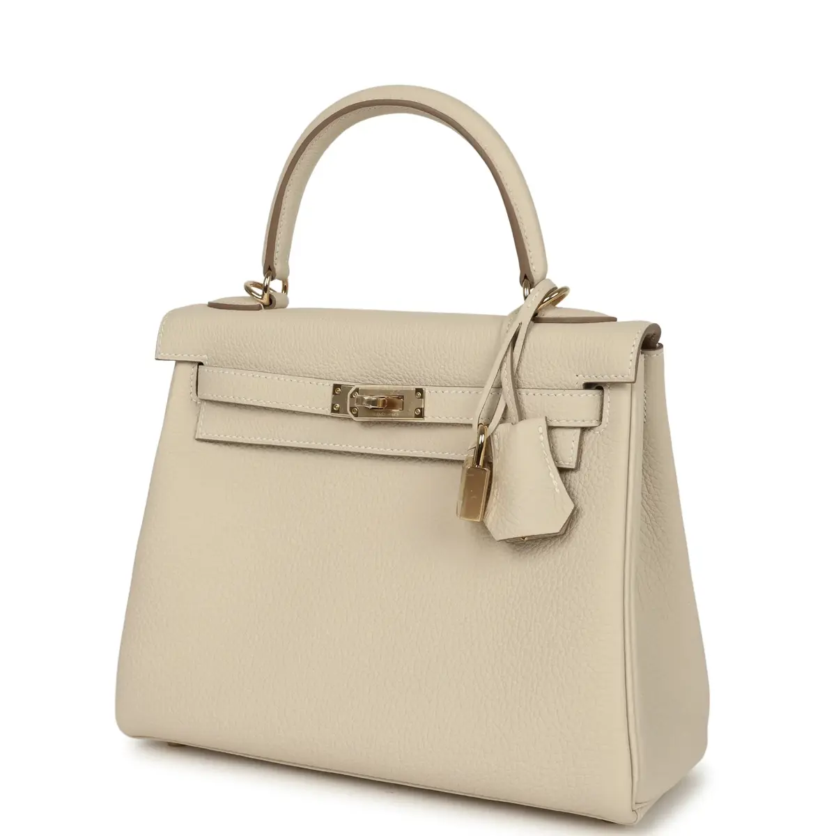 HERMÈS Hermes Kelly Retourne 25 Craie Togo Permabrass Hardware | Thumbnail 5 HERMÈS Hermes Kelly Retourne 25 Craie Togo Permabrass Hardware | Thumbnail 5