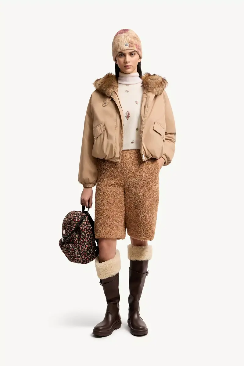 Moncler Cheveche Hooded Short Down Jacket | Thumbnail 3 Moncler Cheveche Hooded Short Down Jacket | Thumbnail 3