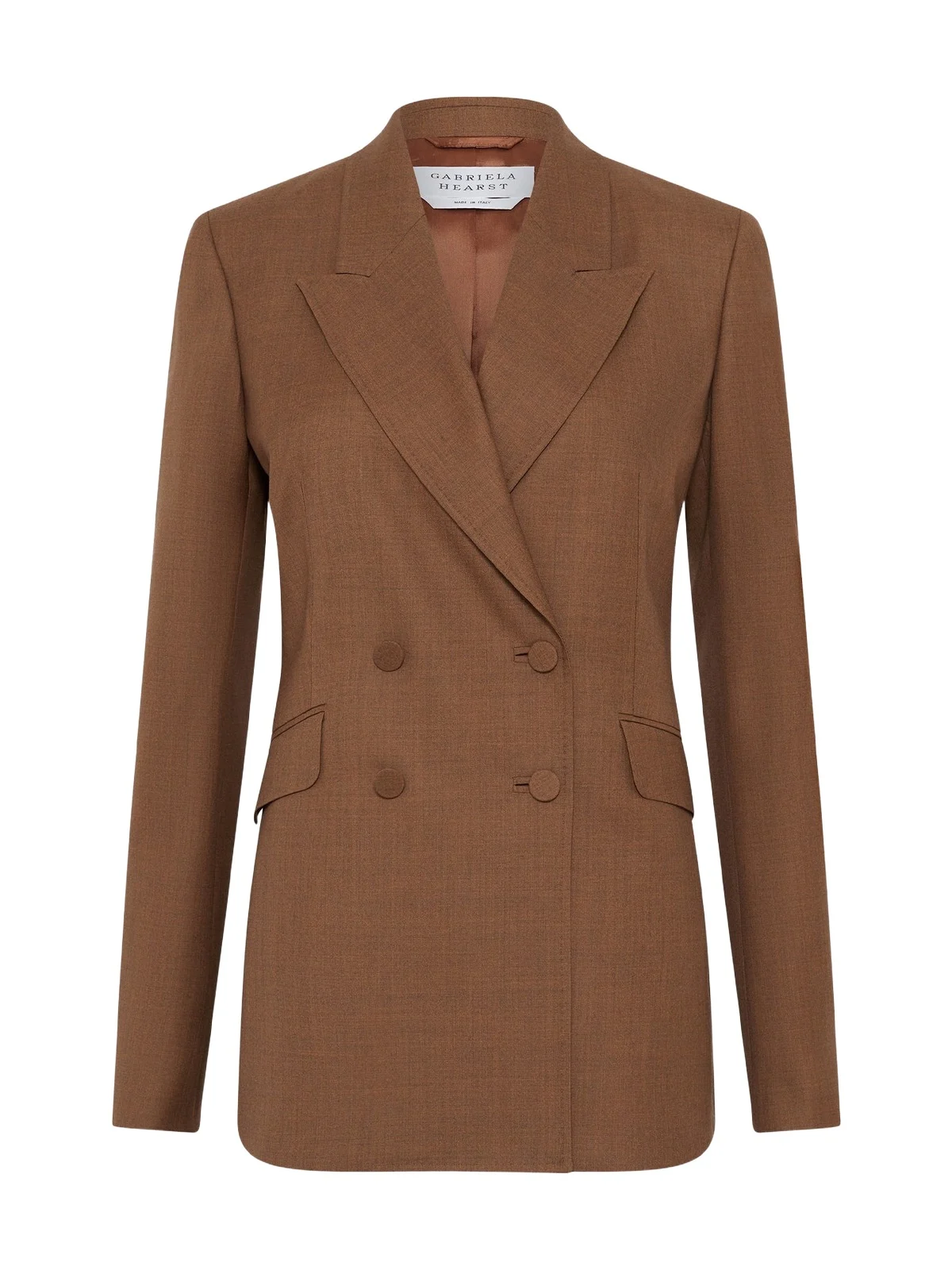 Gabriela Hearst Angela Wool-Silk Blazer