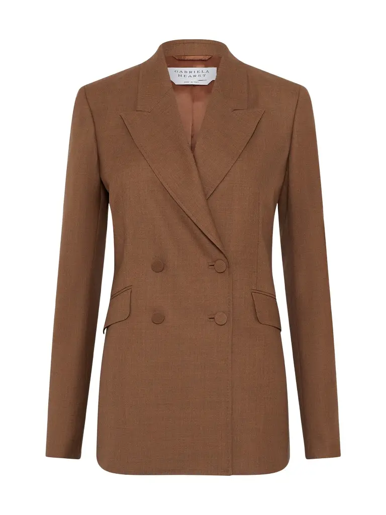 Angela Wool-Silk Blazer Angela Wool-Silk Blazer