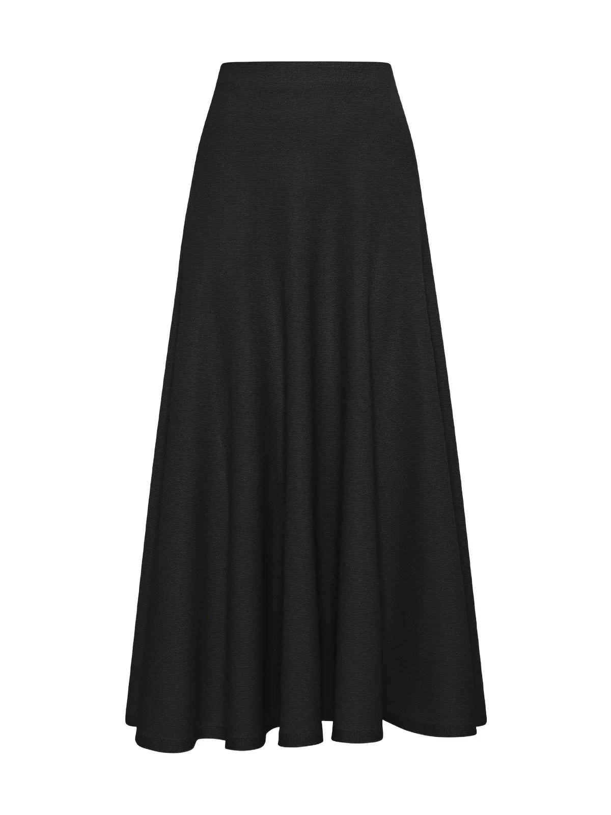 Gabriela Hearst Cairan Wool Knit Midi Skirt