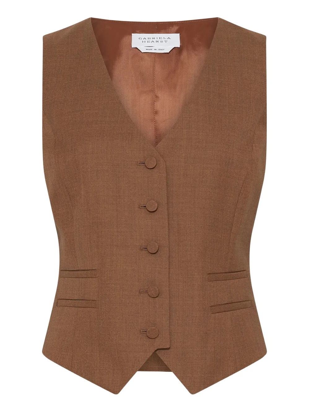 Coleridge Wool-Silk Vest