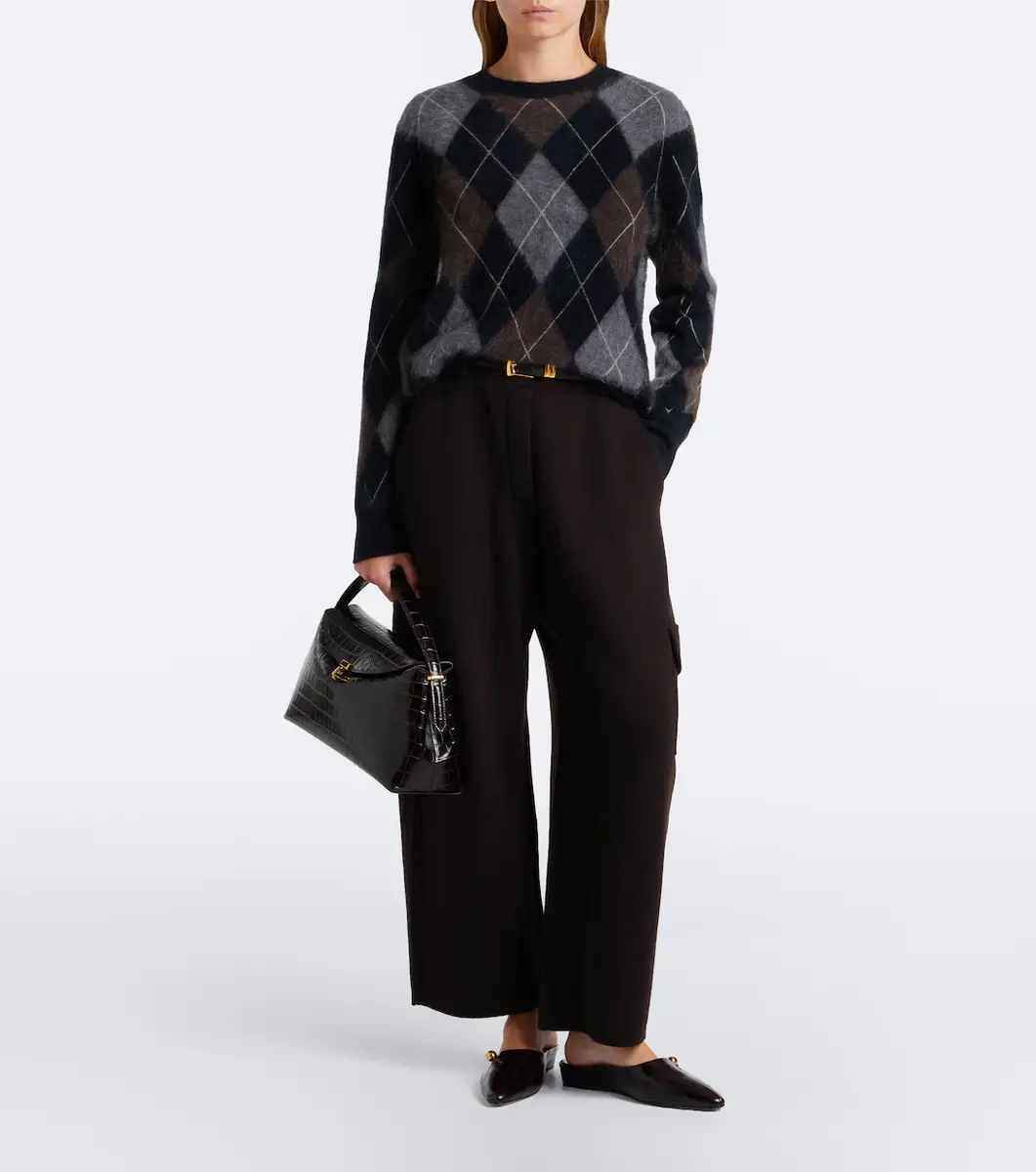 Lisa Yang Azaria cashmere barrel-leg pants | Thumbnail 2