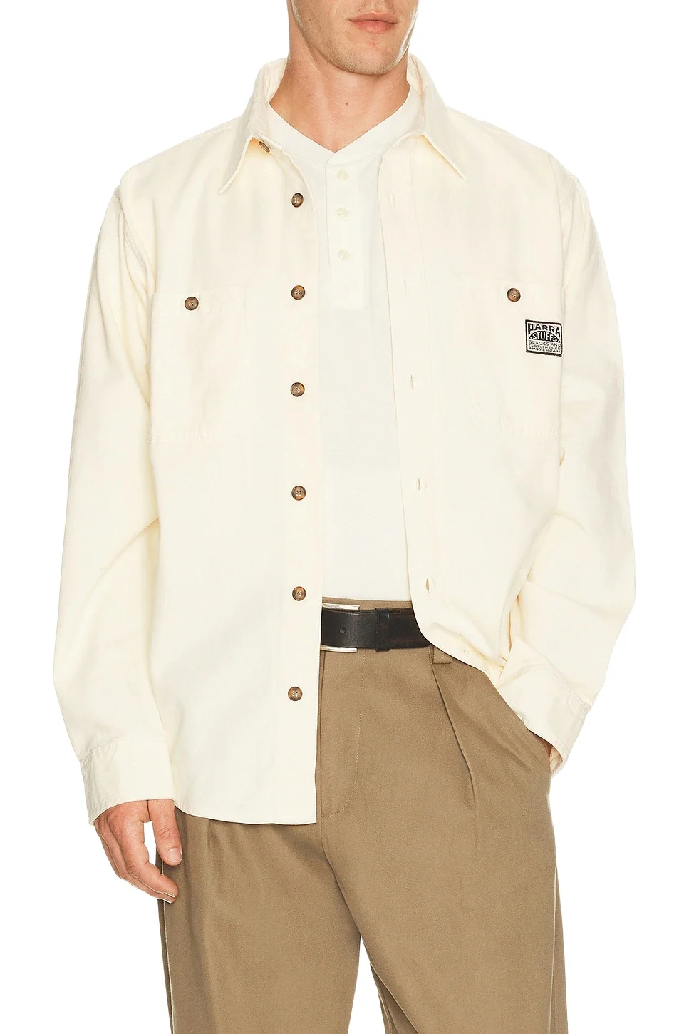 By Parra Clean Cut Long Sleeve Shirt