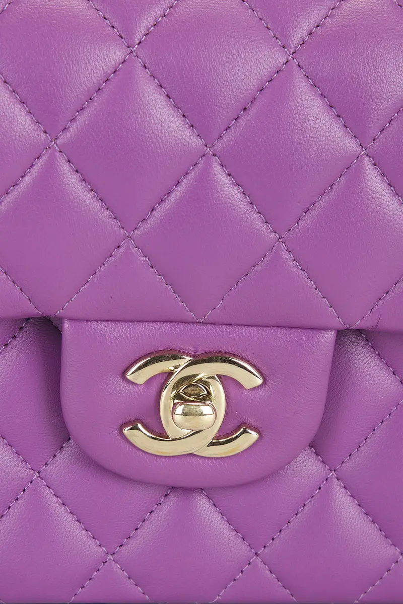 Chanel Chanel Lambskin Classic Double Flap Shoulder Bag | Thumbnail 6