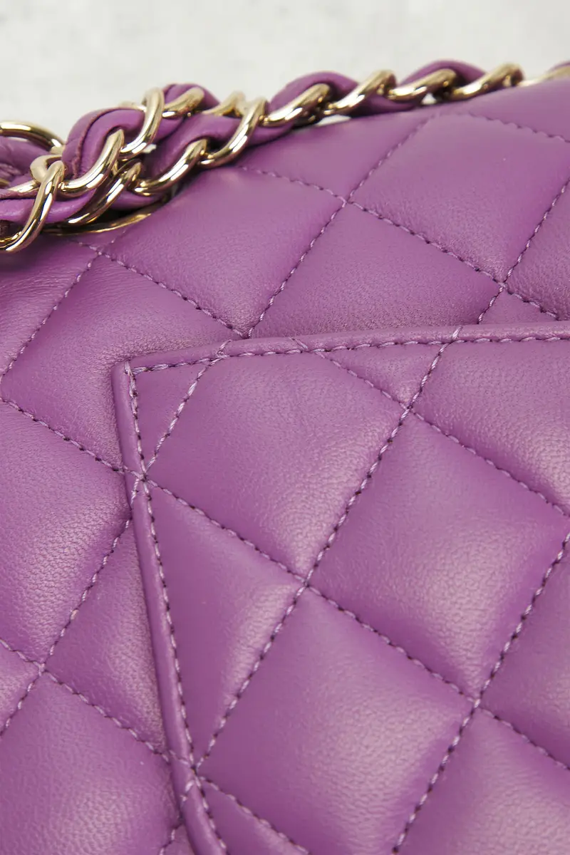 Chanel Chanel Lambskin Classic Double Flap Shoulder Bag | Thumbnail 7
