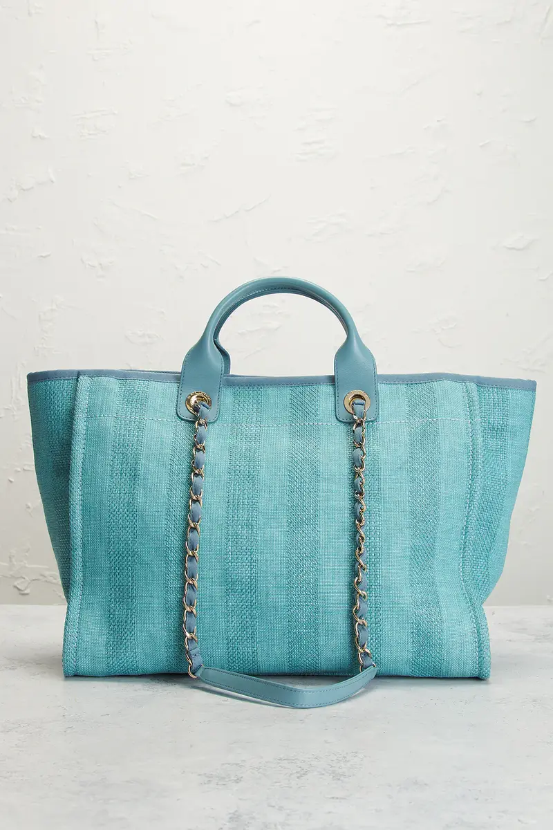 Chanel Chanel Medium Deauville Tote Bag | Thumbnail 3 Chanel Chanel Medium Deauville Tote Bag | Thumbnail 3