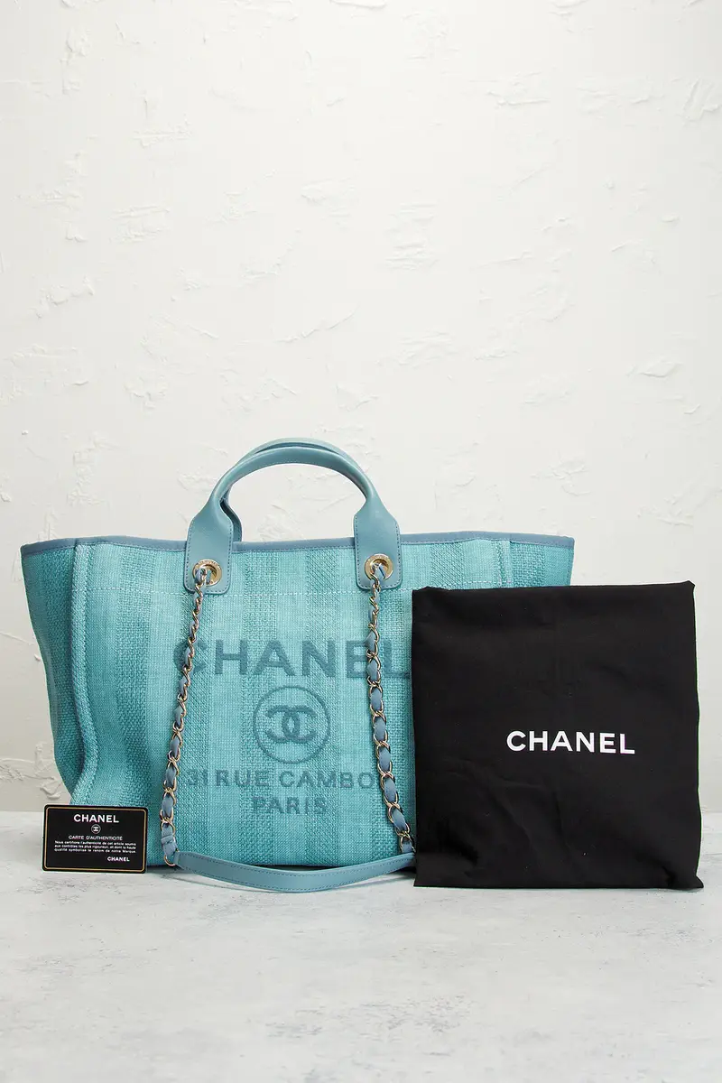 Chanel Chanel Medium Deauville Tote Bag | Thumbnail 8 Chanel Chanel Medium Deauville Tote Bag | Thumbnail 8