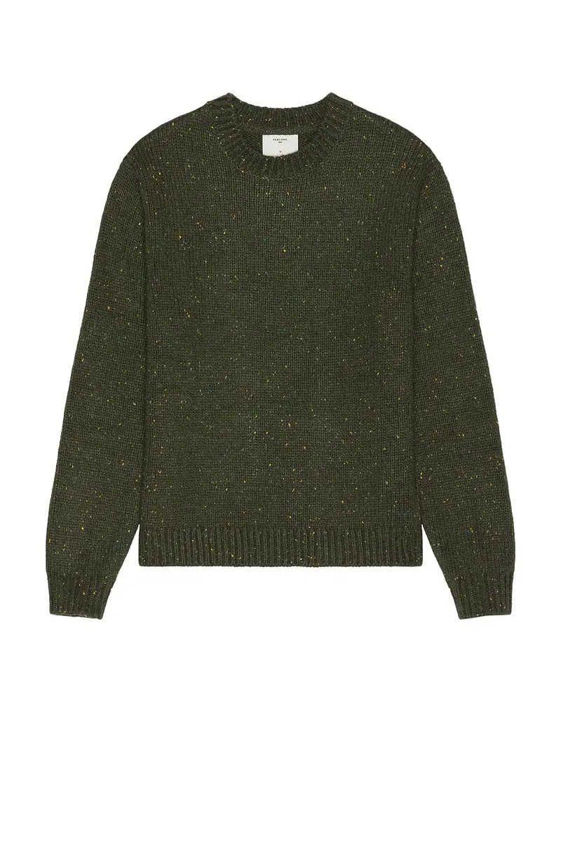 Percival Rhodes Boxy Knitted Crew | Thumbnail 4 Percival Rhodes Boxy Knitted Crew | Thumbnail 4