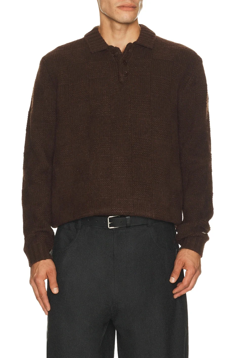 Percival Shugart Boxy Knit Jumper