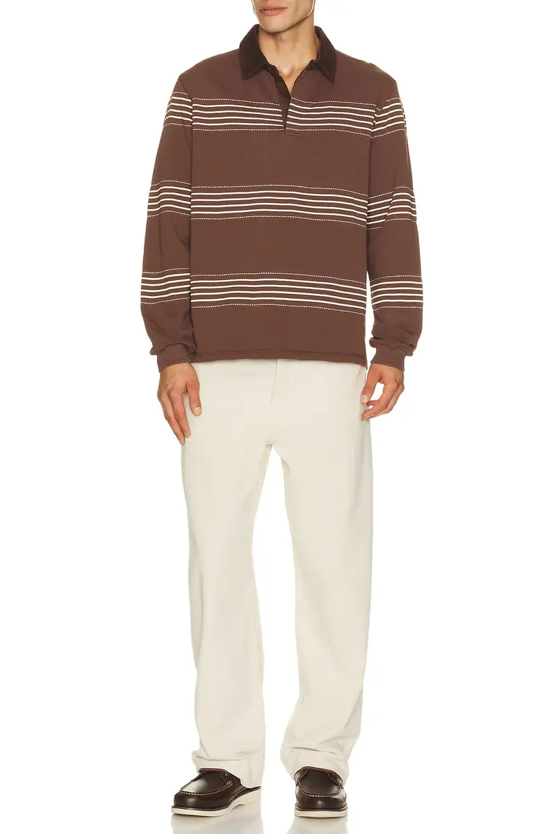Percival Editor Rugby Sweatshirt | Thumbnail 3 Percival Editor Rugby Sweatshirt | Thumbnail 3