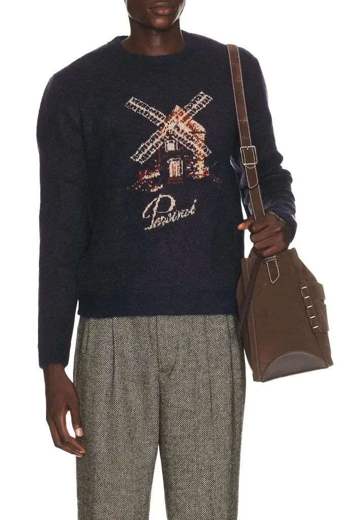 Percival Miller Jacquard Jumper