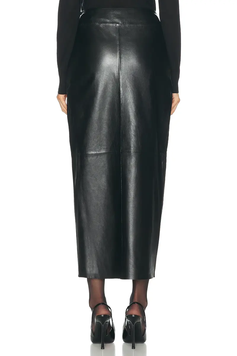 House of Dagmar Leather Wrap Skirt | Thumbnail 4 House of Dagmar Leather Wrap Skirt | Thumbnail 4