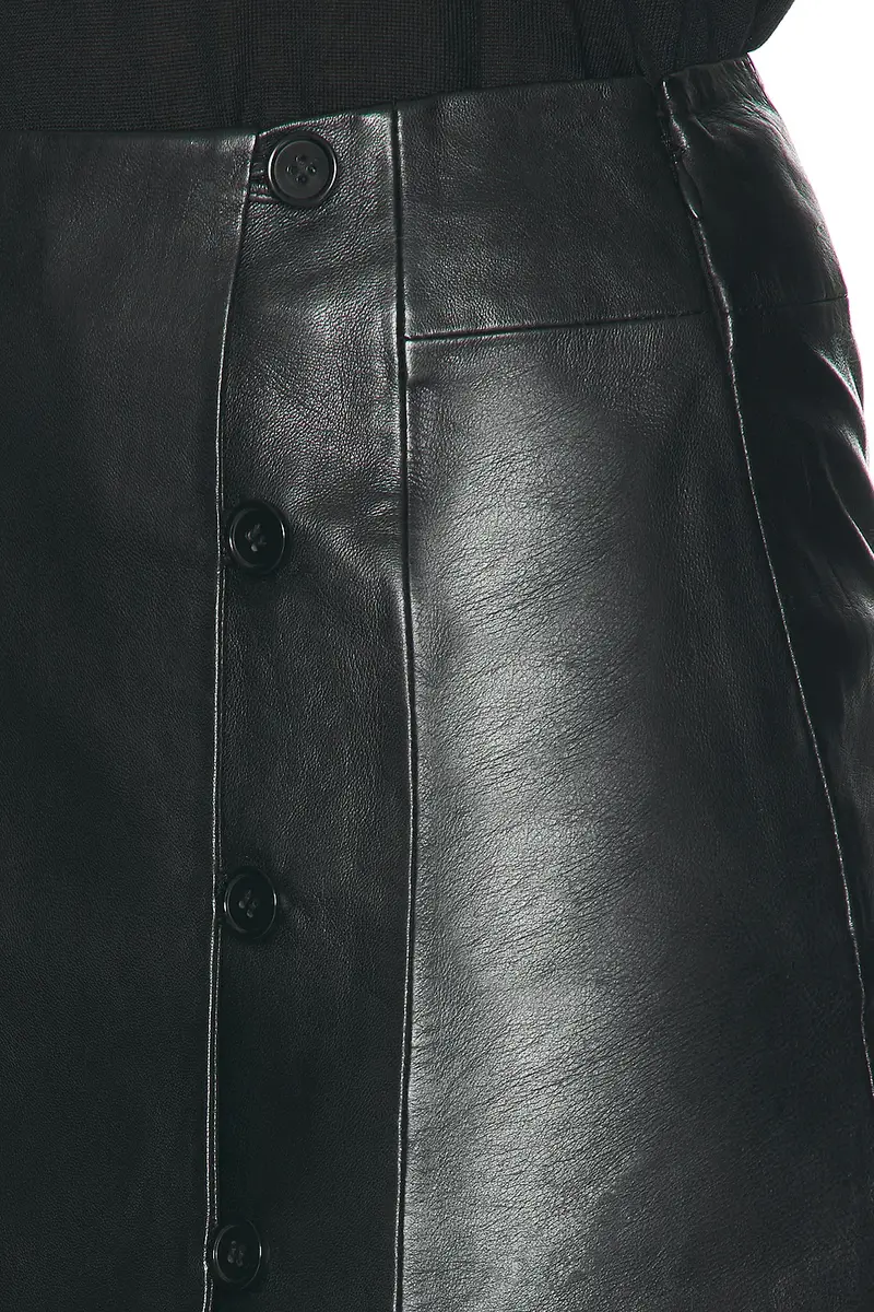 House of Dagmar Leather Wrap Skirt | Thumbnail 6 House of Dagmar Leather Wrap Skirt | Thumbnail 6