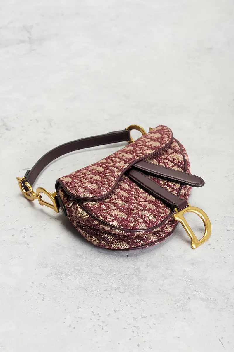 Dior Dior Oblique Mini Saddle Bag | Thumbnail 4 Dior Dior Oblique Mini Saddle Bag | Thumbnail 4