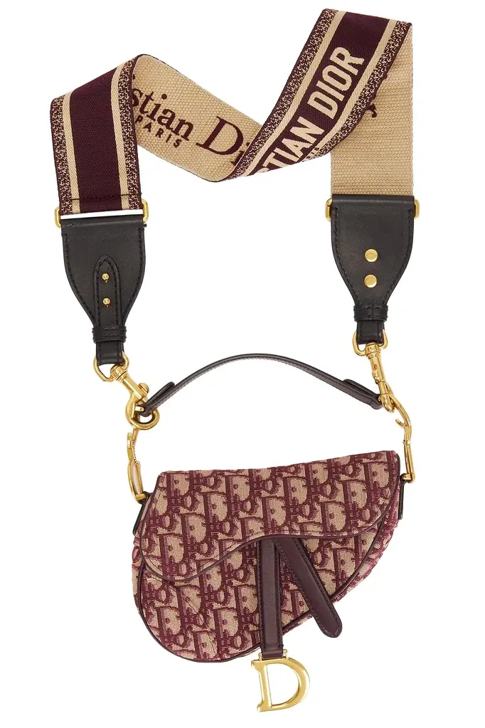 Dior Oblique Mini Saddle Bag Dior Oblique Mini Saddle Bag