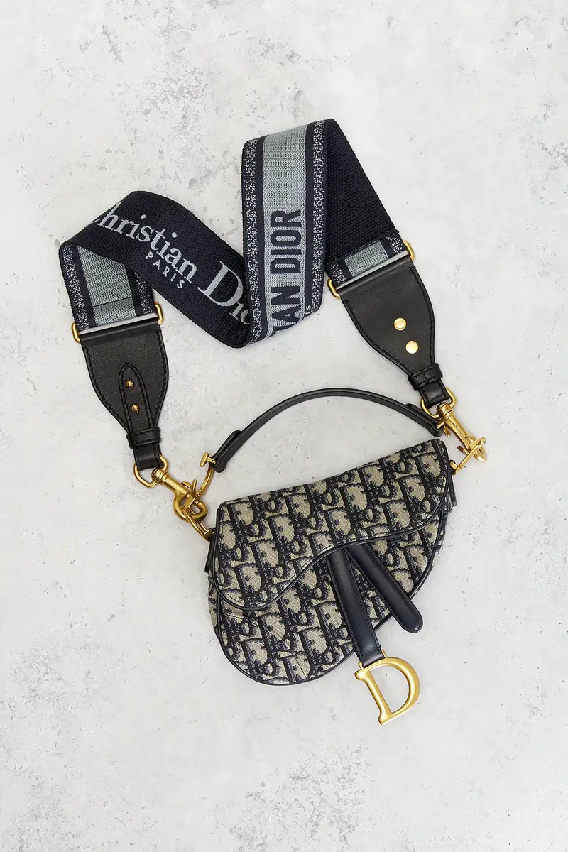 Dior Dior Oblique Mini Saddle Bag | Thumbnail 2 Dior Dior Oblique Mini Saddle Bag | Thumbnail 2