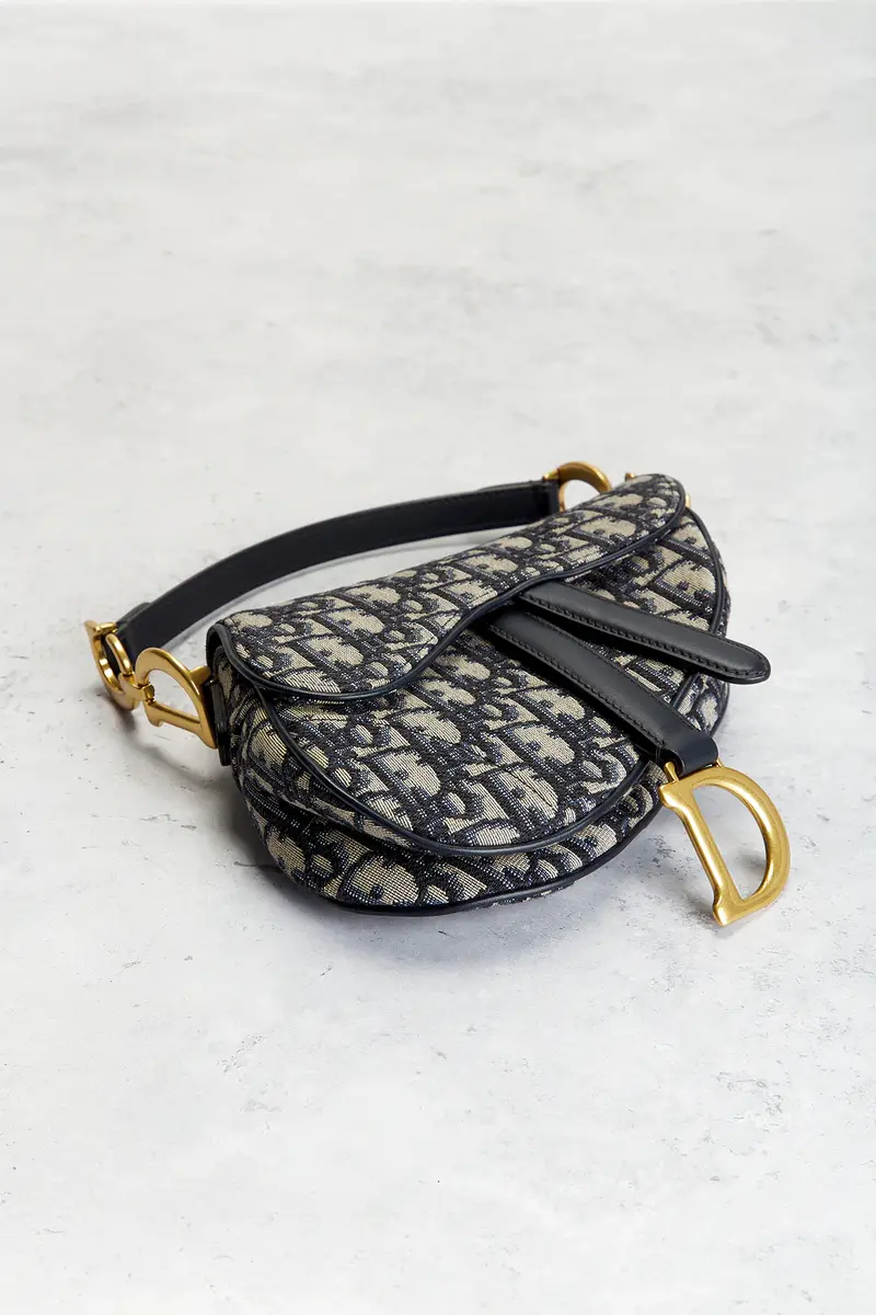 Dior Dior Oblique Mini Saddle Bag | Thumbnail 4 Dior Dior Oblique Mini Saddle Bag | Thumbnail 4