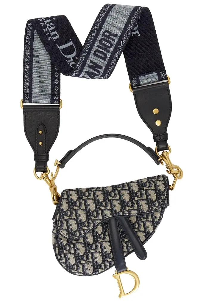 Dior Oblique Mini Saddle Bag Dior Oblique Mini Saddle Bag